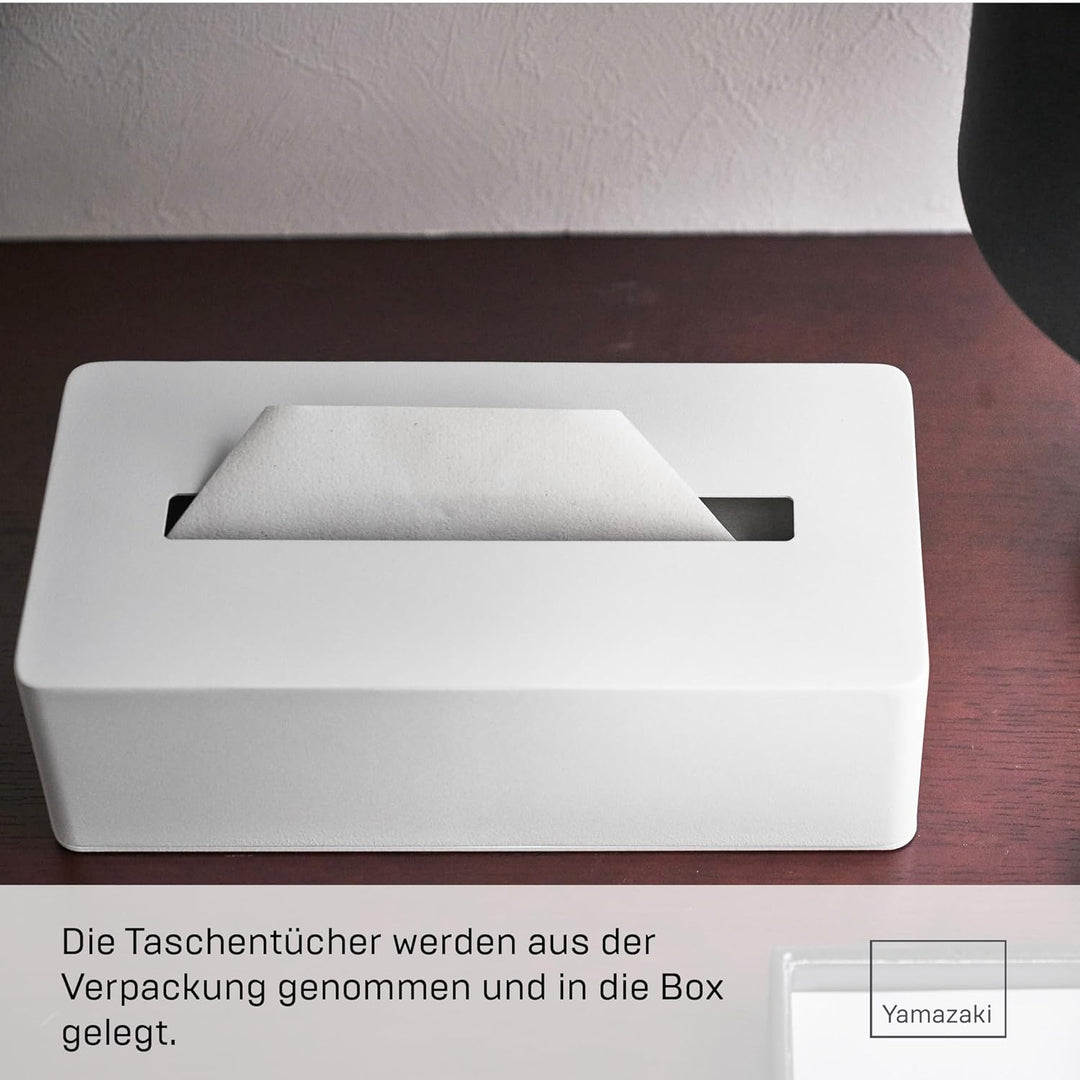 Tissue case - Tower - white Weiss, Weiss
