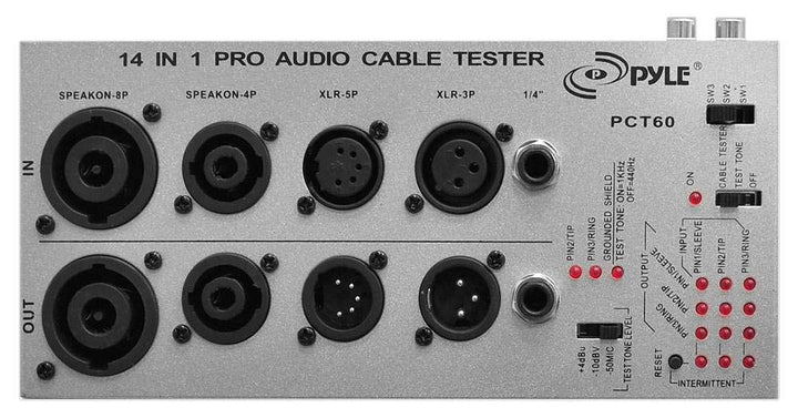 Pyle 13-in-1 Audio Kabeltester, PCT60