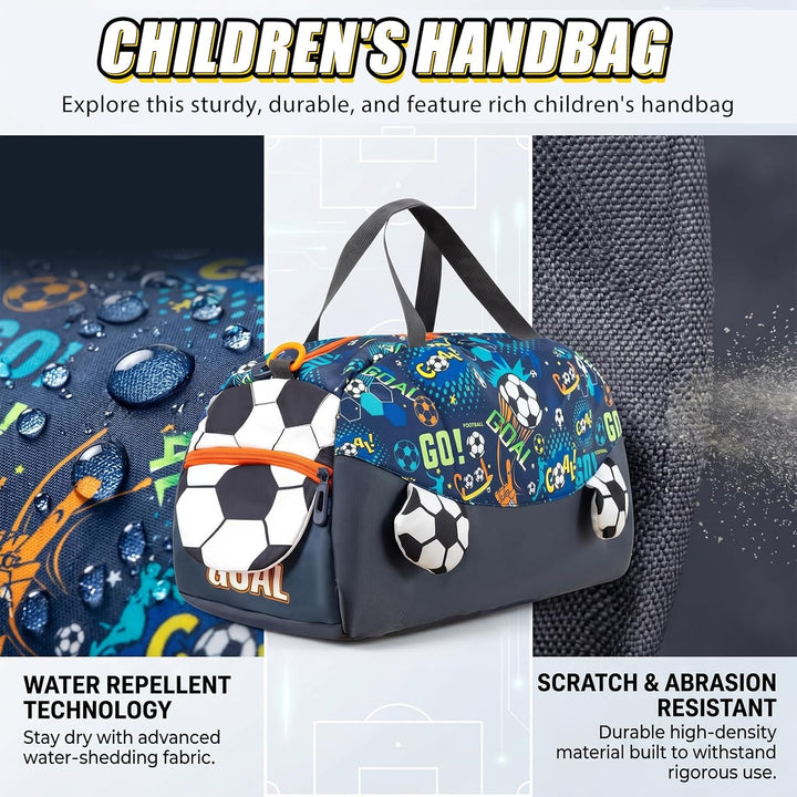 Sporttasche Kinder, Schwimmtasche Jungen Mädchen, 45x20x24cm Weekender Reisetasche, Niedlicher Outdo