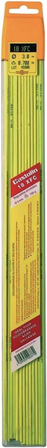 CASTOLIN Brasure 18XFC - acierfontecuivre - alliage 1% argent Ø3-1kg - Vis, fixation et droguerie