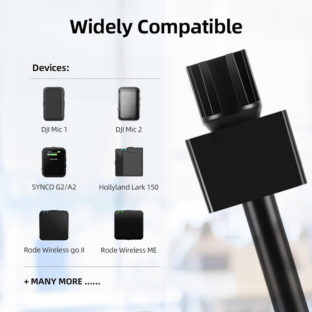 StarRig-HC Mikrofongriff für DJI Mic Rode Mikrofon, Hand-Ständer für Wireless GO2, Interview-Rig-Ada