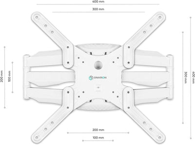 ONKRON TV Wandhalterung schwenkbar neigbar für 37-70 Zoll Flach&Curved LED Bildschirm bis zu 36,4 kg