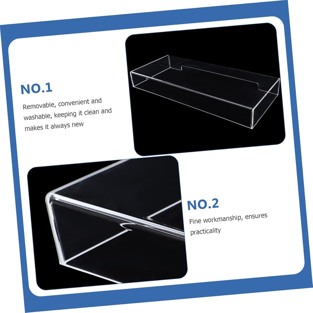 Zerodeko Tastatur- Hülle Clear Acryl Keyboard Cover Protector Anti Cat Tastatur Bridge Protector Cat
