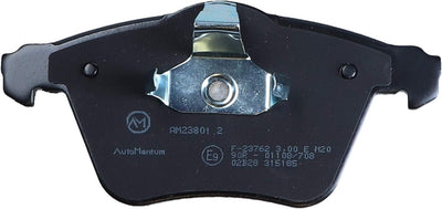 AutoMentum AM23801.2 Bremsbelagsatz 4-teilig für VOLKSWAGEN RABBIT V (1K1) 2003-2009 Vorderachse und