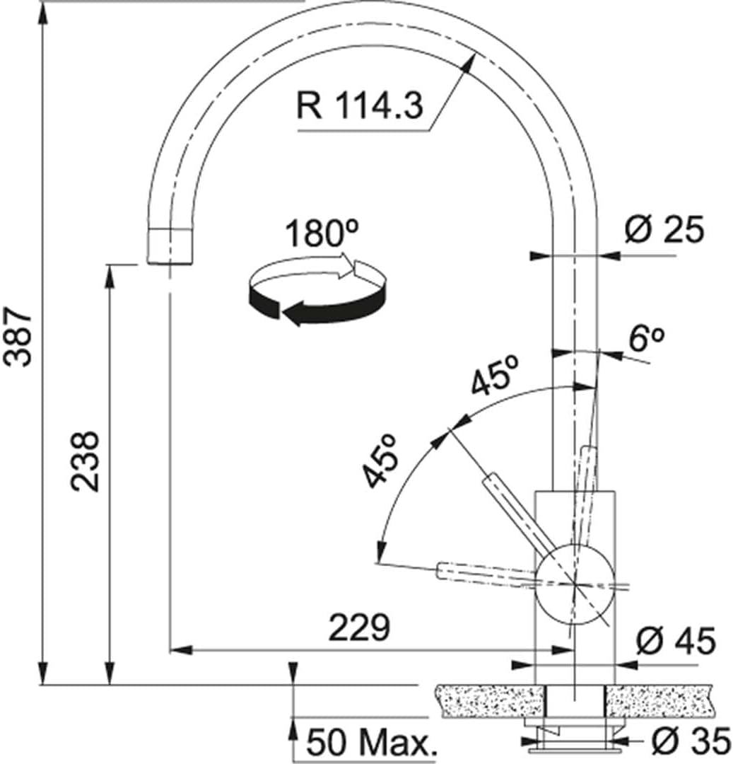 Franke 115.0590.044 Eos Neo Spültischbatterie, Edelstahl, small