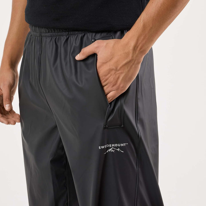 Swedemount Väderöarna Regenhose Herren, Wasserdicht, Navy/Black, 2XL 3XL Black/Black, 3XL Black/Blac