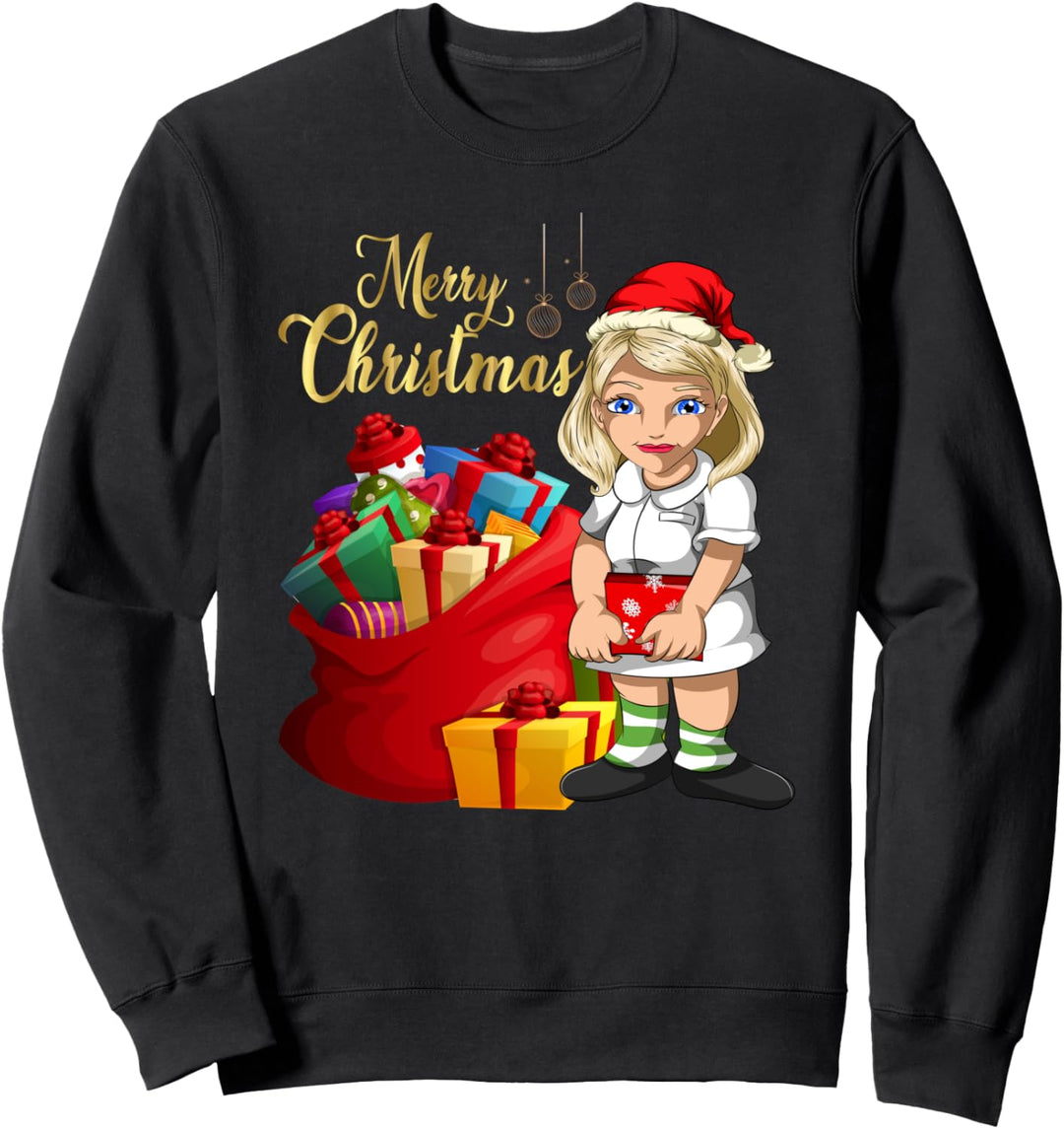 Krankenhaus Pajama Party Geschenk Krankenschwester Sweatshirt
