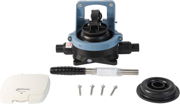 Whale BP9013 Gusher Urchin Manuelle Bilgepumpe – Thru-Deck/Bulkhead, bis zu 14,5 GPM Durchflussmenge