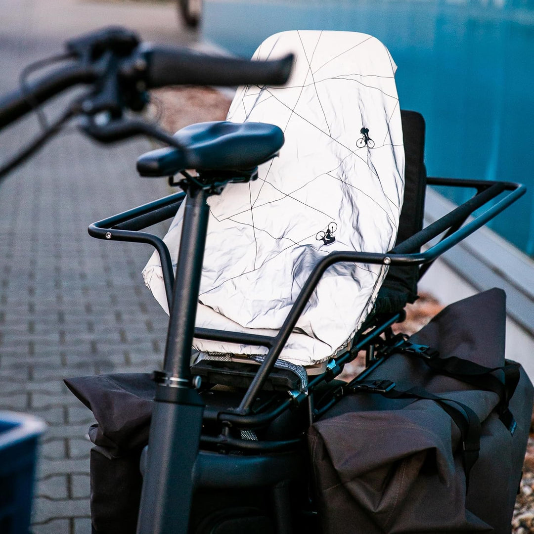 FAHRER Unisex – Erwachsene LUX-reflektierende Regenschutzhaube S, grau, S