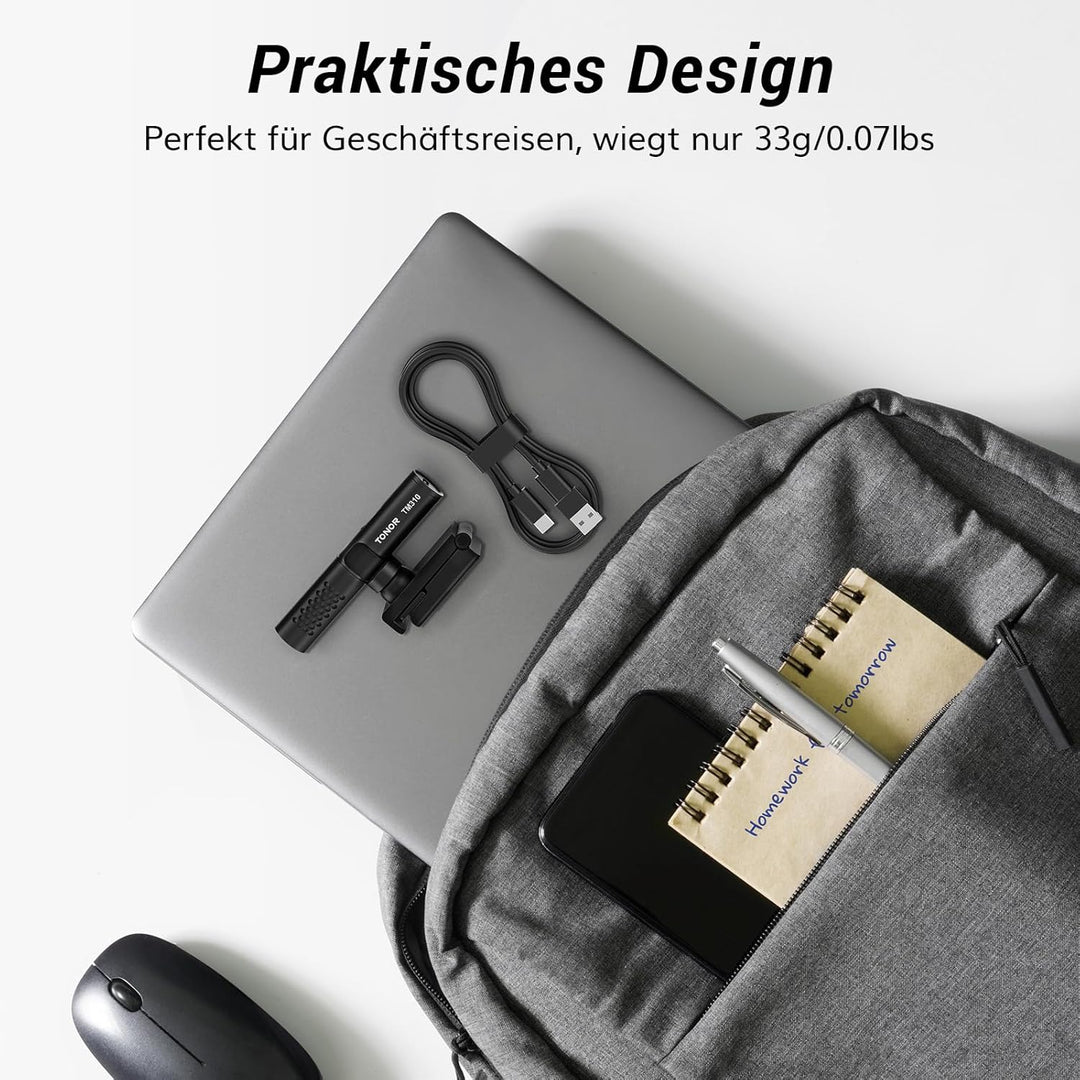 TONOR USB Konferenzmikrofon für PC, Computer Laptop Mikrofon, Mehrfach Winkelverstellbares Microphon