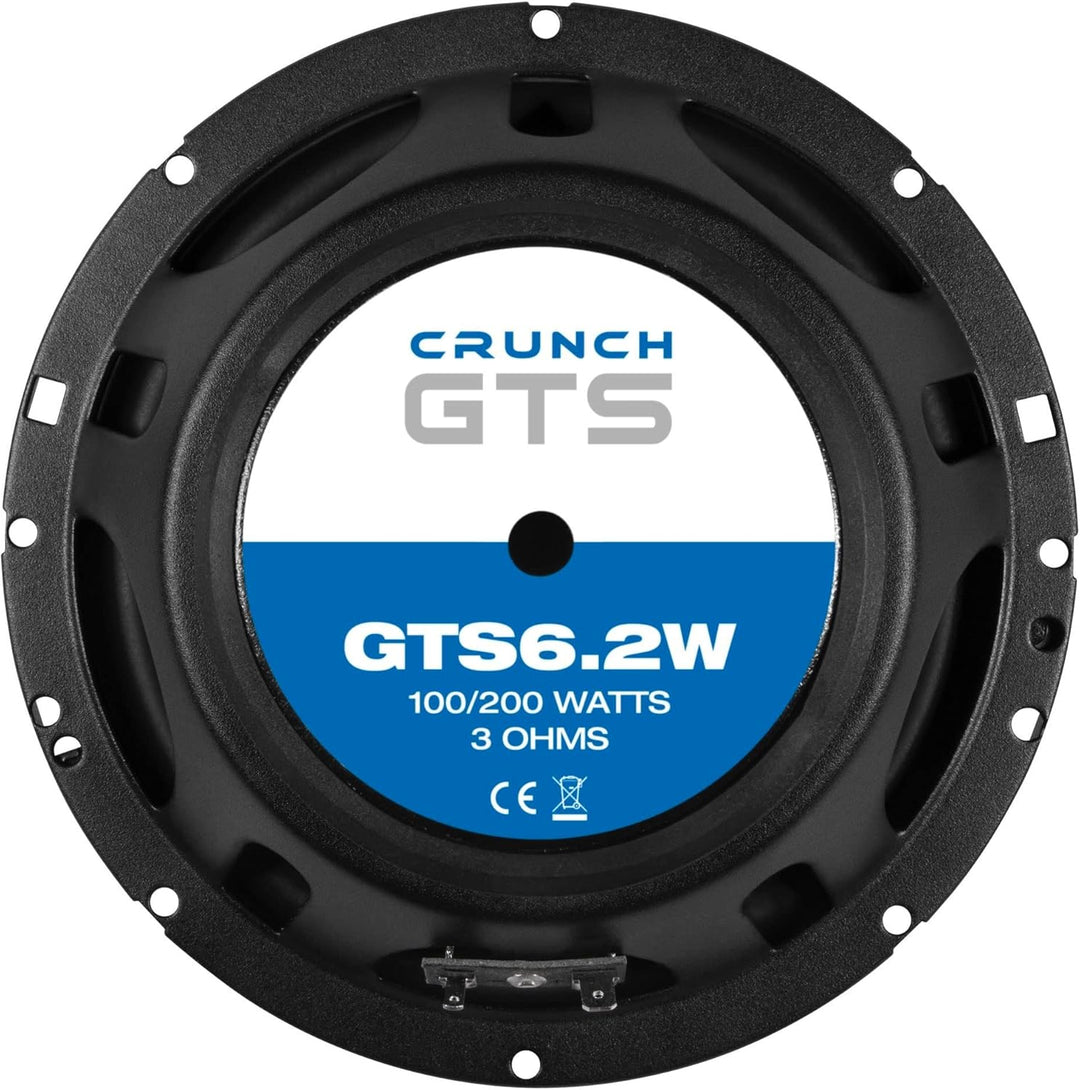 Crunch GTS6.2W - 16,5cm Mitteltöner Kickbass TMT Lautsprecher GTS6.2W