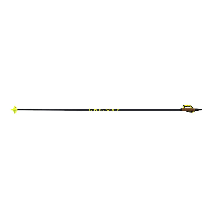 Fischer Langlauf Skistöcke OneWay Storm 6 Dark 30% Carbon Langlaufstöcke 135 cm, 135 cm