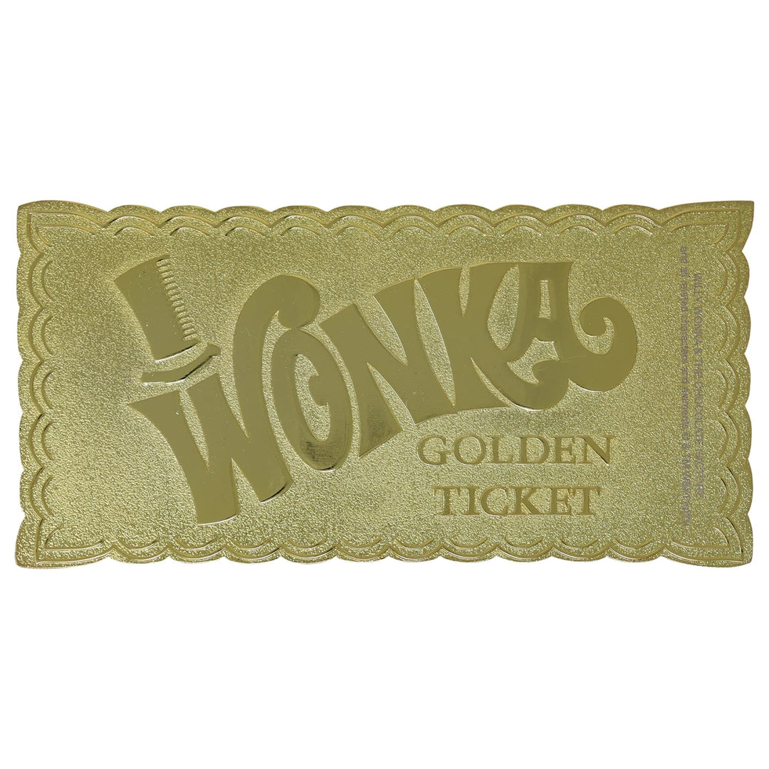 FANATTIK Willy Wonka - Golden Ticket - Ticket Edition Collector
