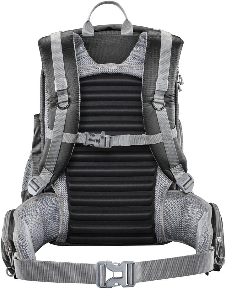 Mantona 20586 ElementsPro 30 Outdoor Rucksack (inkl. abnehmbarem Hüftgurt und Regenhülle, geeignet f