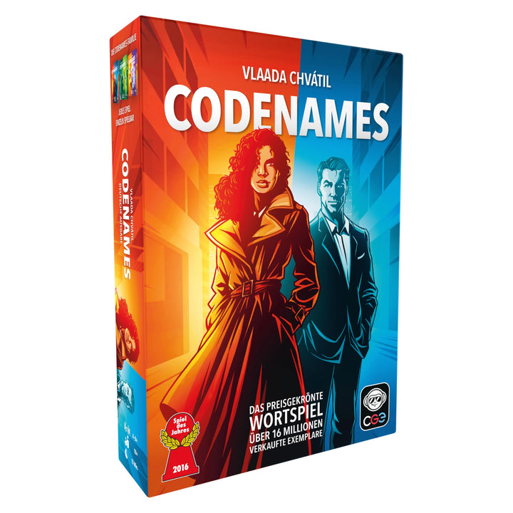 Asmodee Codenames, Spiel des Jahres 2016, Familienspiel, Ratespiel, Deutsch, Codenames
