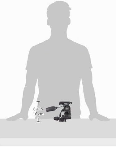 Manfrotto 3-Wege-Kopf mit Schnellwechselplatte, für Kamerastative, Kugelkopf, Kamera-Stabilisator, F