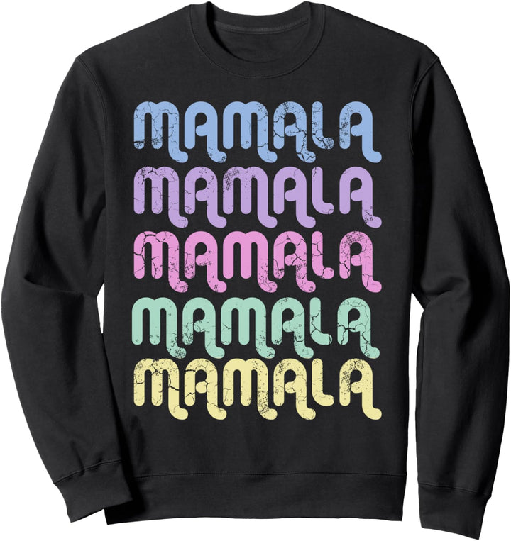 Mamala Retro Kamala Harris Joe Biden 2020 Election Democrat Sweatshirt