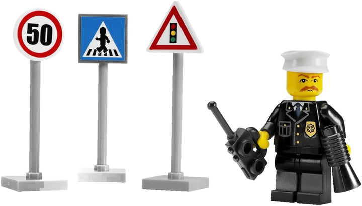 LEGO City 8401 - Minifiguren und Strassenschilder