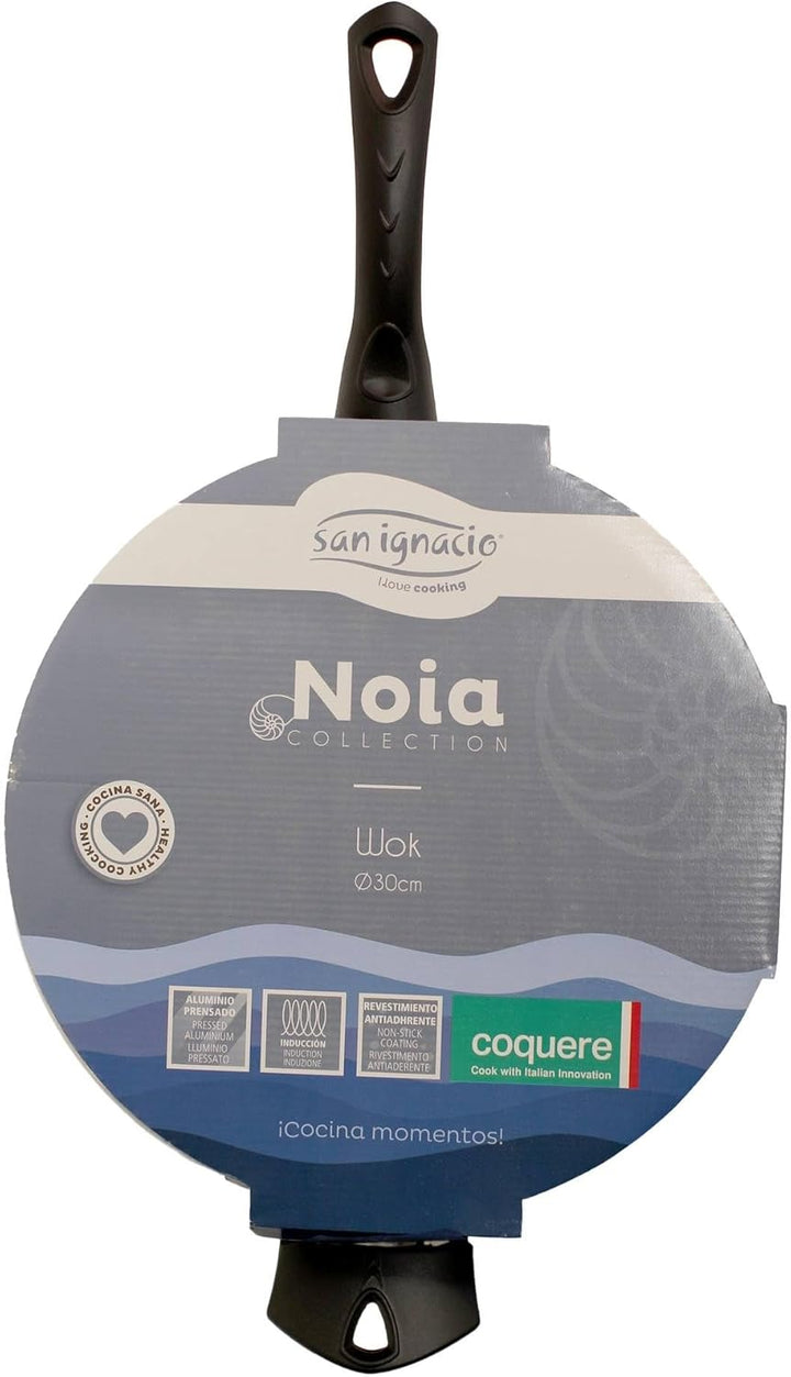 Noia Wok aus gepresstem Aluminium, Ø 30 cm San Ignacio