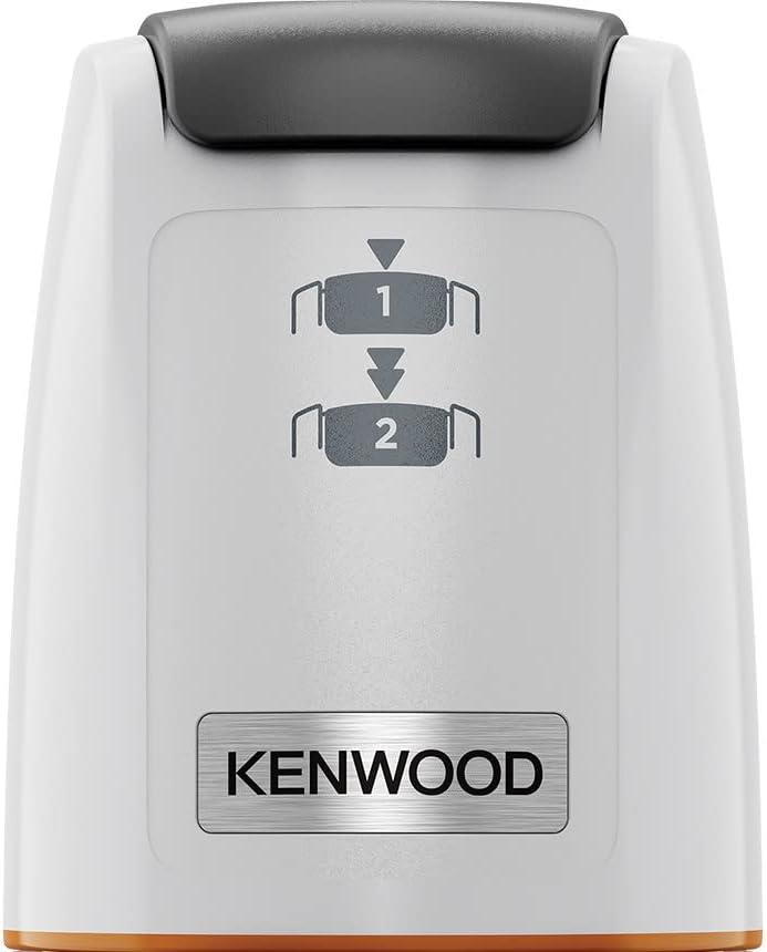 Kenwood EasyChop CHP61.000WH, Vier-Klingen-Zerkleiner, 0,5 l, Druckbetrieb, 2 Geschwindigkeiten, rut
