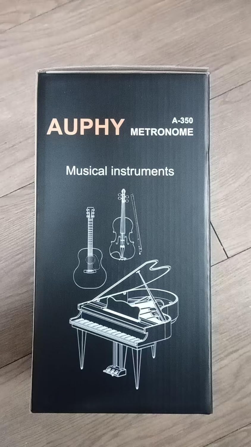 Universal Mechanisches Metronom mit Akzentglocke, genauer Takt, klassisches Aussehen, geeignet für K