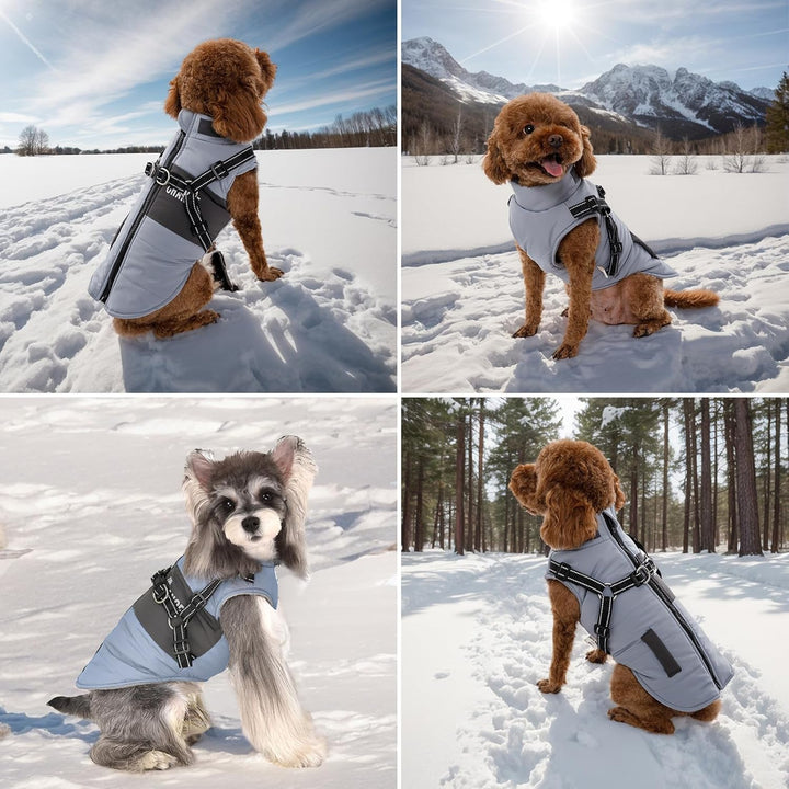 Hundemantel Winter Hundejacke Hundegeschirr Mantel Welpenmantel Jacke Weste Kleidung Kleines Hundege