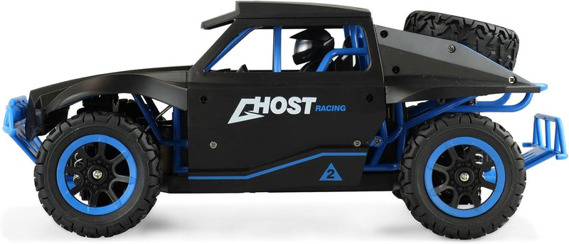 Amewi 22331 Ghost Dune Buggy 4WD 1:18 RTR, Schwarz/blau