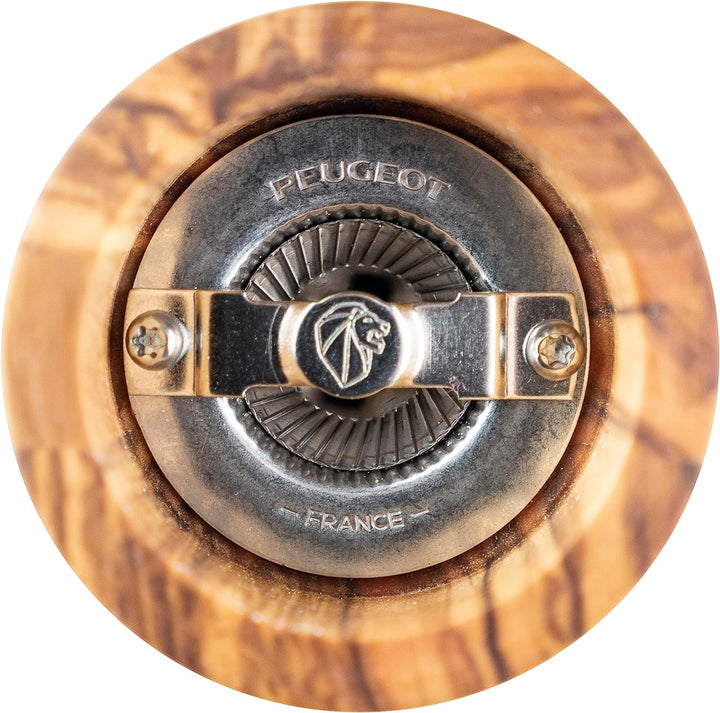 Peugeot Salzmühle Paris 22 cm Natur I Hochwertige Salzmühle manuell aus Olivenholz I Mit individuell