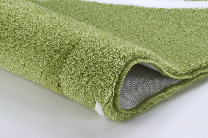 Kleine Wolke Badteppich Florenz, Kiwigrün, 55 x 65 cm Grün 55 x 65 x 2 cm, Grün 55 x 65 x 2 cm