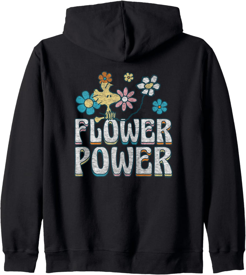 Erdnüsse - Woodstock Flower Power Kapuzenjacke