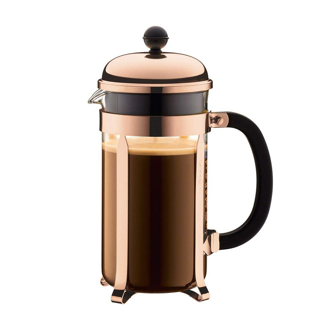 Bodum 1928-18 Chambord Kaffeebereiter, 1,0 L, 34 oz - Kupfer Copper 1.0 l, Copper 1.0 l