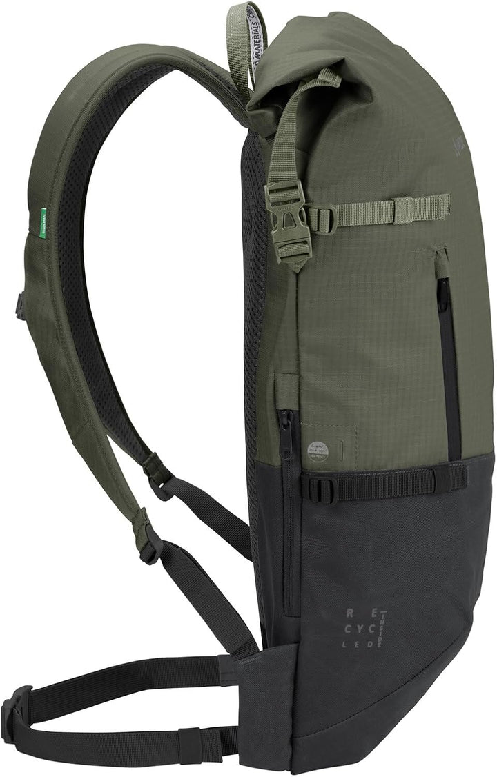 VAUDE Cityrucksack CityGo II Khaki Einheitsgrösse, Khaki Einheitsgrösse