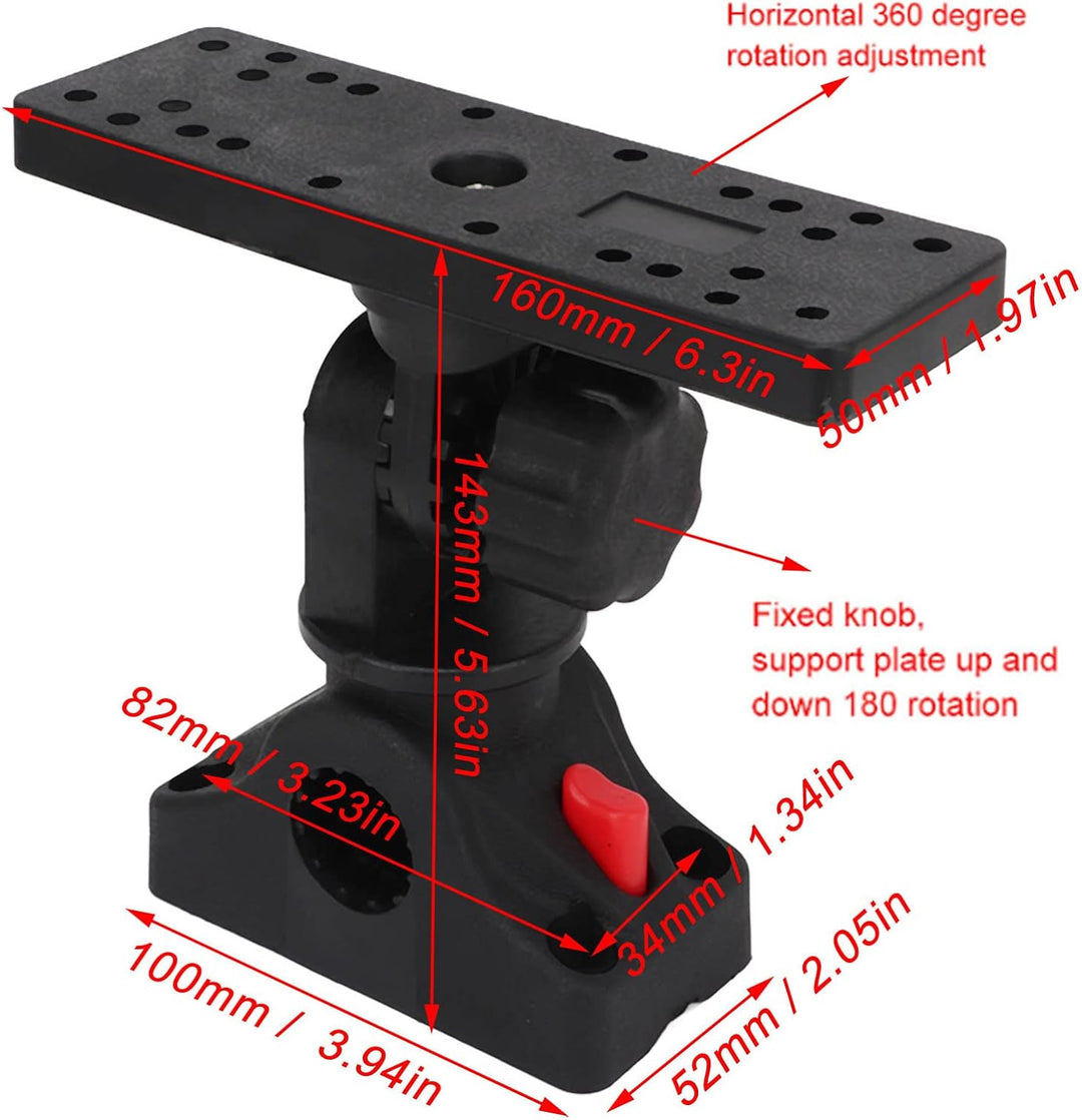 Angel Halterung Boot,Tbest Angel Halterung Boot,Fish Finder Mount Base,Fish Finder Mount 360 Grad Dr