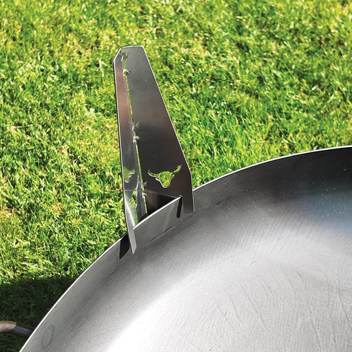 Grillfire T-SPACER XL (3er Set) | Edelstahl Abstandshalter für Feuerplatten | 16 cm Höhengewinn | Un