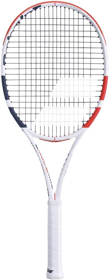Babolat Unisex Erwachsene Pure Strike 16/19 U Nc schläger Weiss / Rot / Schwarz 3, Weiss / Rot / Sch