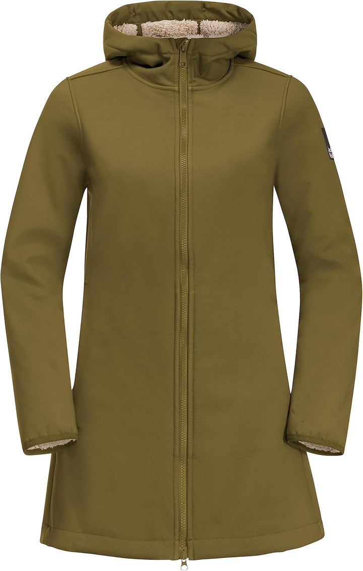 Jack Wolfskin Damen Windland Coat W Softshellmantel S cottage, S cottage