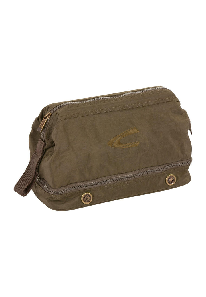 camel active bags Journey Herren Kulturtasche Kulturbeutel khaki 26,5 x 12,5 x 16 Khaki, Gr&amp;