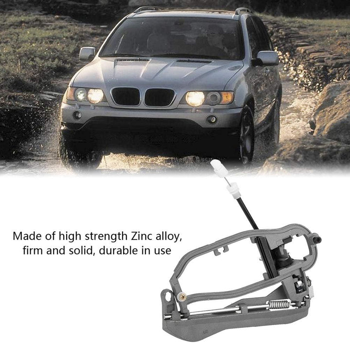 EVGATSAUTO Auto 51218243615 Türgriffhalterung aus Zinklegierung Griffgehäuse Passend für X5 Offroad