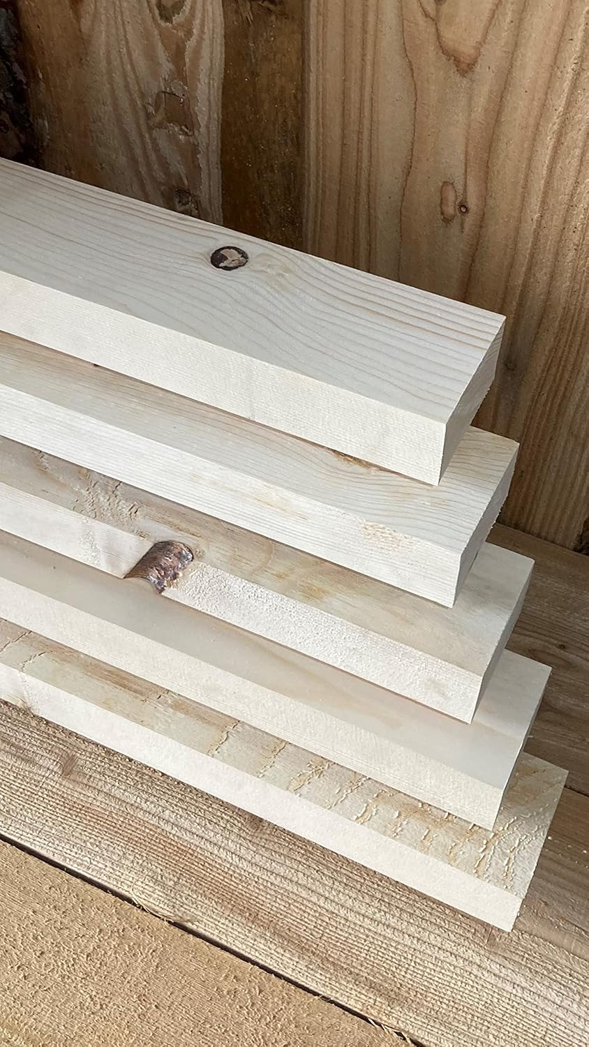 FICHTE KVH HOLZ Konstruktionsvollholz Balken Rahmen Kantholz gehobelt 45x90cm 160cm Länge (1), 1