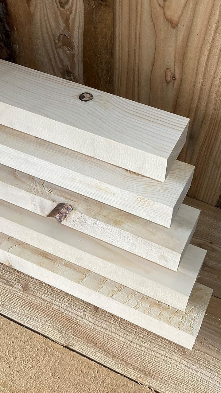 FICHTE KVH HOLZ Konstruktionsvollholz Balken Rahmen Kantholz gehobelt 45x90cm 160cm Länge (1), 1