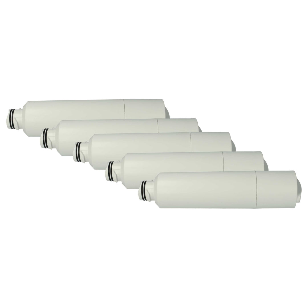 vhbw 5x Wasserfilter Filterkartusche Filter Ersatz für IcePure RWF0700A für Kühlschrank