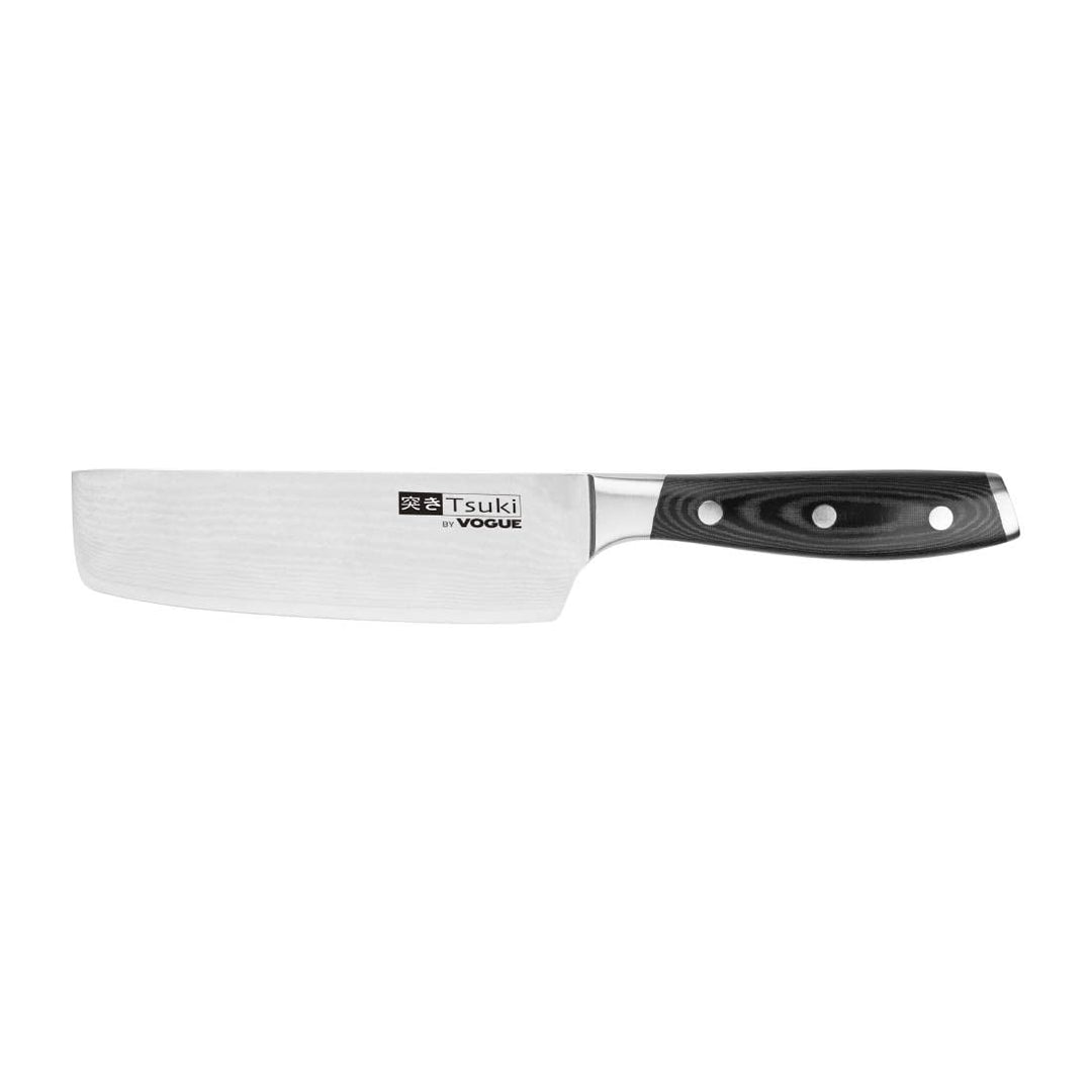Vogue Tsuki Serie 7 Gemüsehacker - 6 1/2", Silber