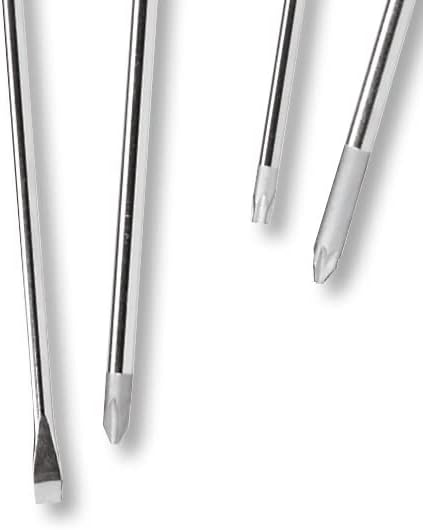 USAG U03220255 - 322 SH10 - Schraubendreher-Satz 10-teilig für Schlitzschrauben, PHILLIPS®-Kreuzschl