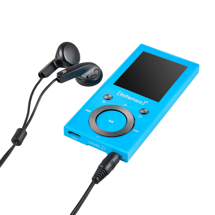 Intenso MP3 Player Video Scooter 1,8 Zoll Bluetooth blau blau 16GB Single, blau 16GB Single