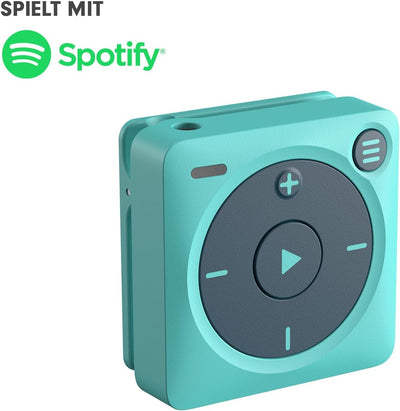 Mighty 3 Spotify Music-Player - Kompatibel mit Bluetooth & kabelgebundenen Kopfhörern - Speicher für