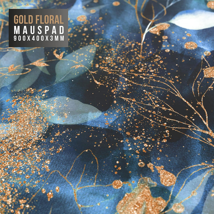 CSL - XXL Speed Gaming Mauspad Titanwolf 900 x 400mm - Mousepad - Tischunterlage Large Size - verbes