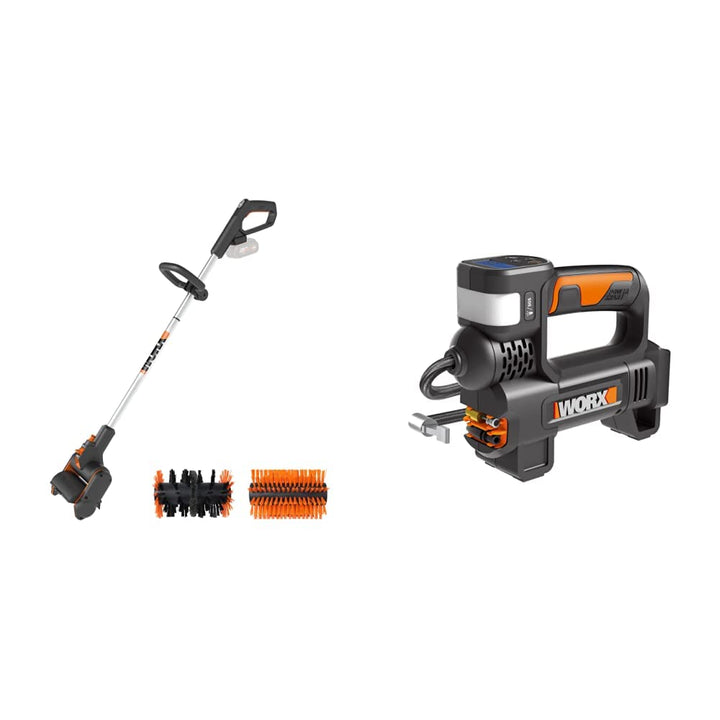 WORX WG441E.9 Akku-Multi-Bürste 20V -multifunktionale Oberflächenbürste & 20V Akku-Multifunktions-Lu