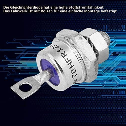 5 Paare 70HFR120 70HF120 Gleichrichterdiode 70A 1200V Spiralgleichrichterdiode zum Laden der Batteri