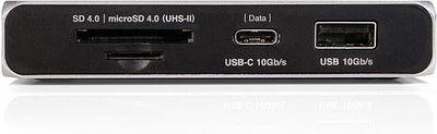 CalDigit USB-C Gen 2 SOHO-Dock mit 10 Gbit/s - Bis zu 4K 60 Hz, HDMI 2.0b, DisplayPort 1.4, 10 Gbit