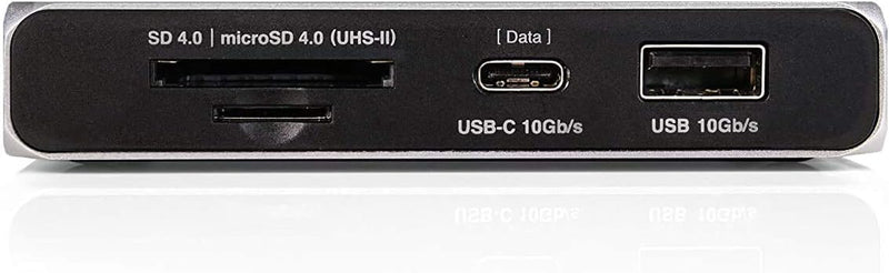 CalDigit USB-C Gen 2 SOHO-Dock mit 10 Gbit/s - Bis zu 4K 60 Hz, HDMI 2.0b, DisplayPort 1.4, 10 Gbit